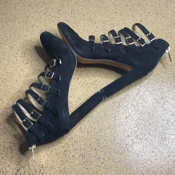 Vince Camuto Strappy Mary Jane Dalison Heels 6.5 - Picture 5 of 12